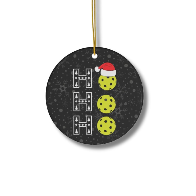 Borntorally Pickleball Ornament