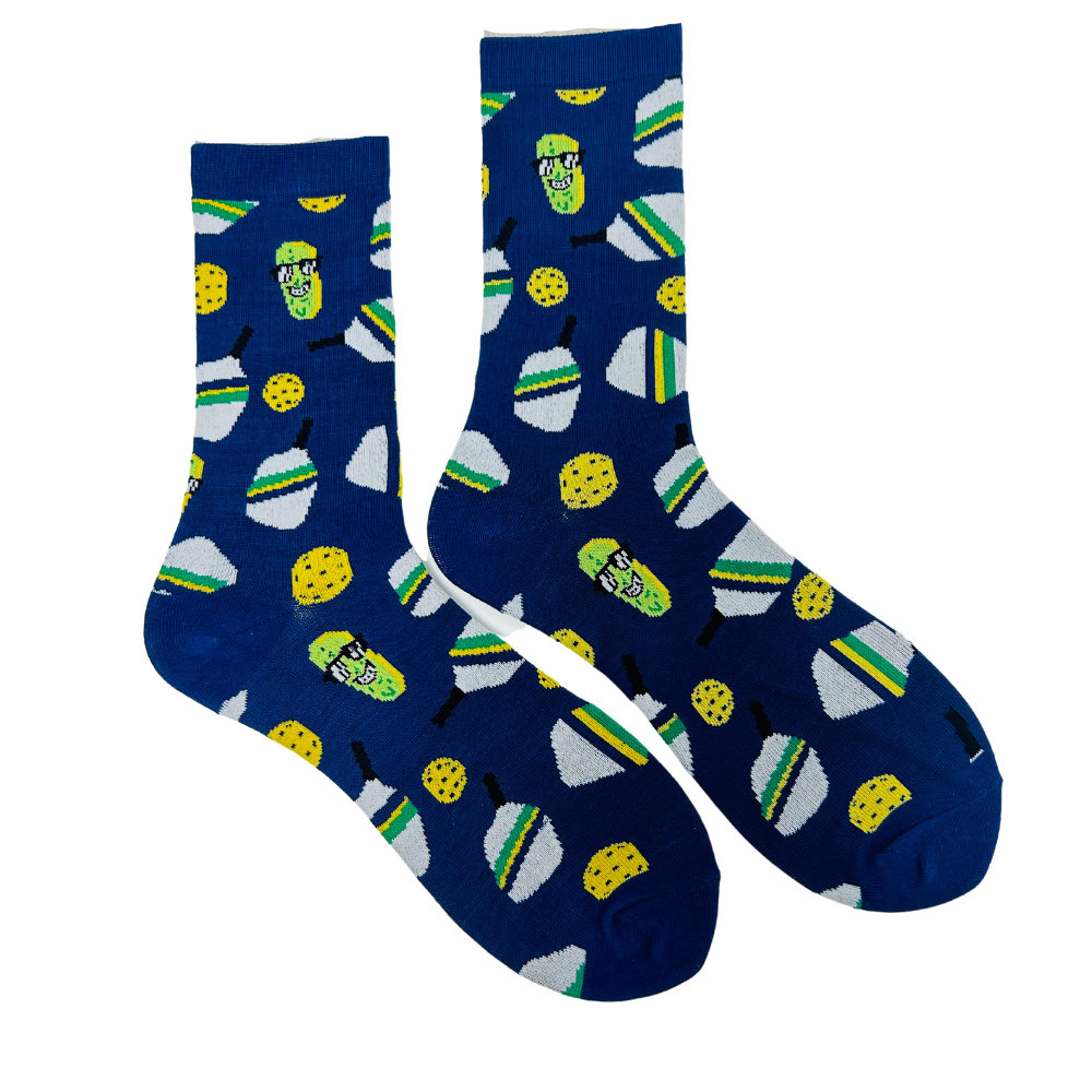 Pickleball Socks, Pickleball Gifts Bamboo Sock, Pickleball Accessories for Pickleball Players, Crew Sports Socks, Funny Socks for Men, Women