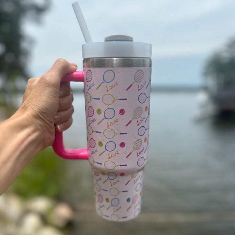 Born to Rally Wine Tumblers - Thumbnail 5