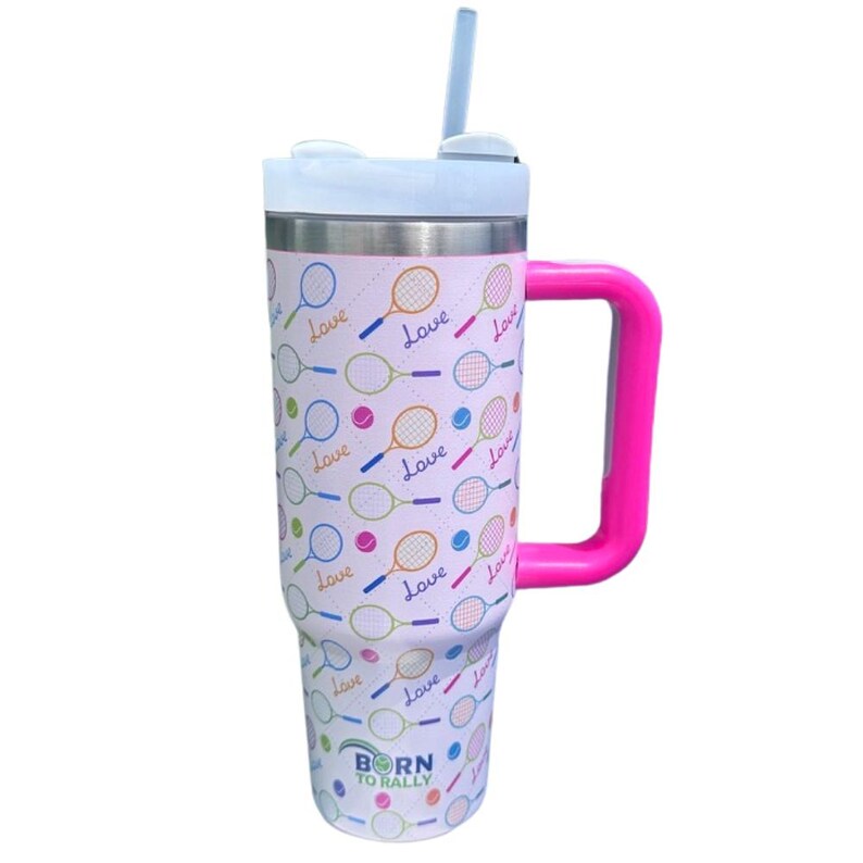 Born to Rally Wine Tumblers