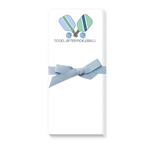 Pickleball Notepad, Personalized Pickleball, Pickleball Gifts, Pickle Ball Gifts, Gift for Pickleball Player, Pickleball Gifts for Women
