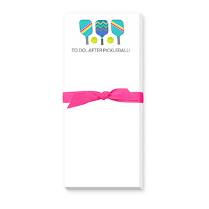 Pickleball Notepad, Things to Do After Pickleball Pickleball Gifts, Pickle Ball Gifts, Gift for Pickleball Player Pickleball Gifts for Women