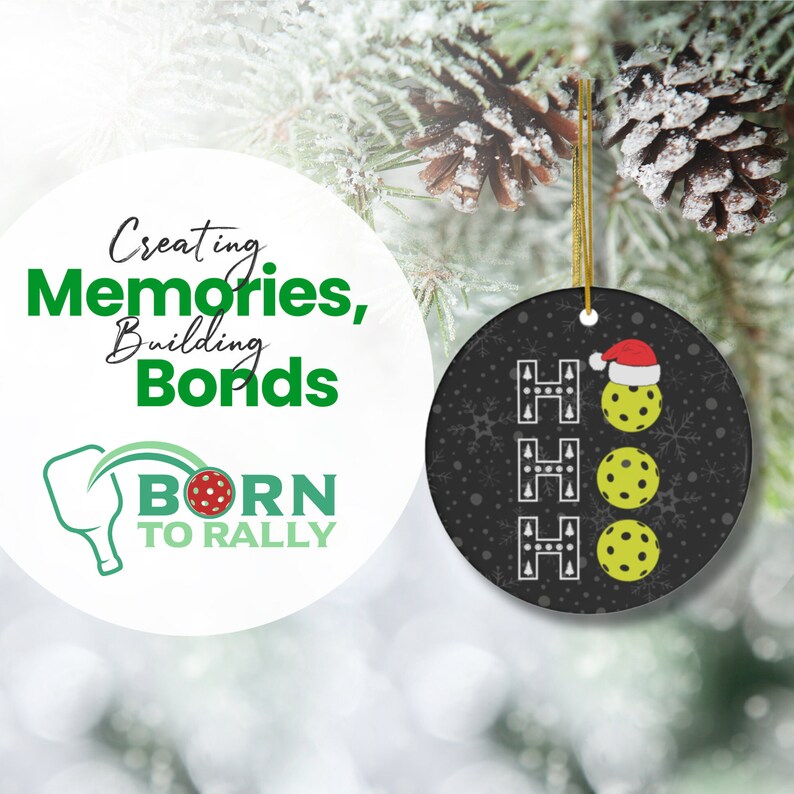 Borntorally Pickleball Ornament - Thumbnail 5
