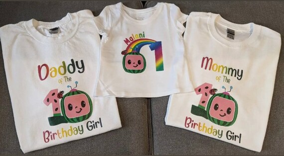 camisetas personalizadas de cocomelon