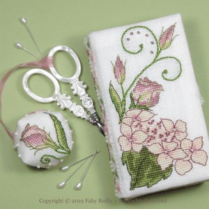 Cartera Lizzie Stitching • patrón PDF en punto de cruz