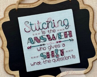 La costura es la respuesta • Patrón de costura de Faby Reilly