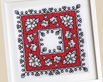 Acebo de Asís y Flor de Pascua • Patrón de costura de Faby Reilly