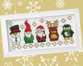 Patrón de costura de Faby Reilly • Hardanger Christmas Crew