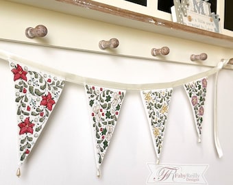 Guirnalda floral de invierno • Patrón de costura de Faby Reilly