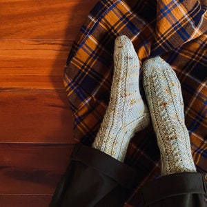 Branching Socks Knitting Pattern