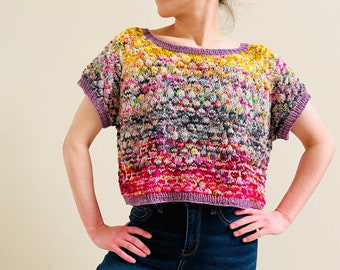 Cloud Gazer Tee Knitting Pattern