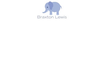 Personalized Stationary|Notecards|Boy|Baby
