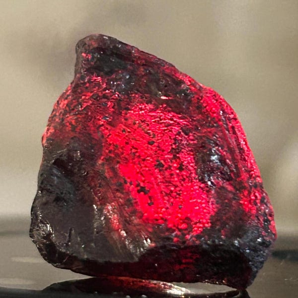 Rough Raw Garnet Stone - Etsy