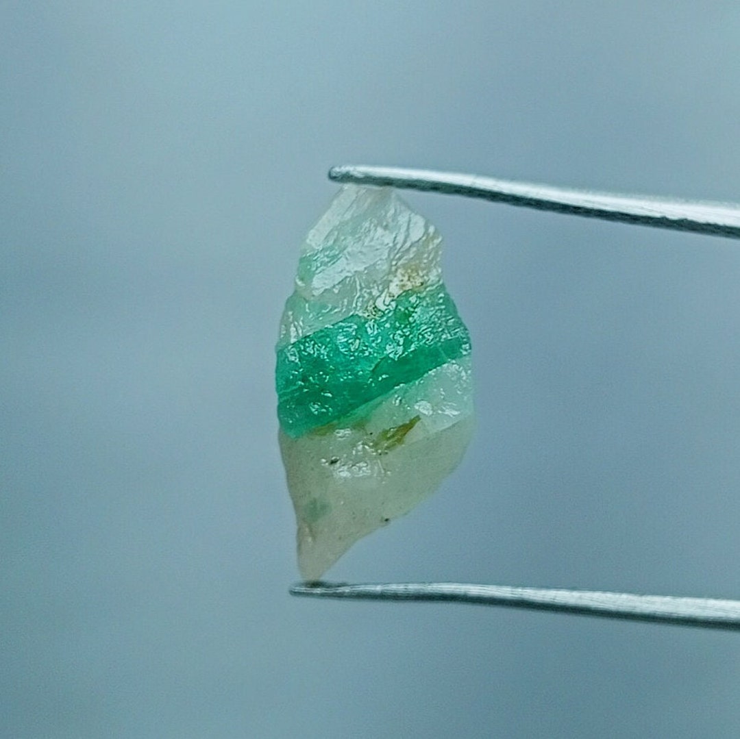 Pokemon Emerald Rough Colombian Emerald Rough, Emerald Rough Gemstone, Emerald Raw, for ...