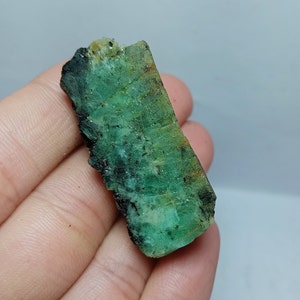Emerald Rough Stone, Natural Zambian Emerald Rough Stone, Raw Emerald, Rare, Top Quality Rough, Emerald Rough.