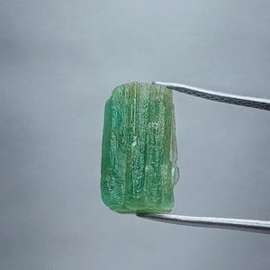 12mm Emerald Rough Stick, Natural Zambian Emerald Rough Stone, Raw Emerald, Rare, Top Quality Rough, Emerald Rough.