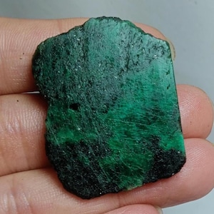 100% Natural Emerald Rough Gemstone, Emerald Raw, Loose Gemstone, For Making Jewelry Gemstone, Emerald Rough.