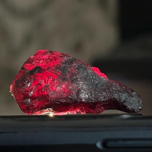 Big Garnet Rough, Natural Garnet Rough, Hight Quality Garnet Rough, Red Garnet Raw Rough, Garnet Rough, Rough For Jewelry, Size 35x16mm