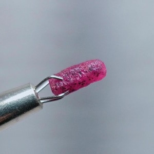 9mm Ruby Rough Stick, Natural Ruby Raw, Pink Ruby Stick Specimen, Rare Ruby Crystal Rough, Ruby July Birthstone.