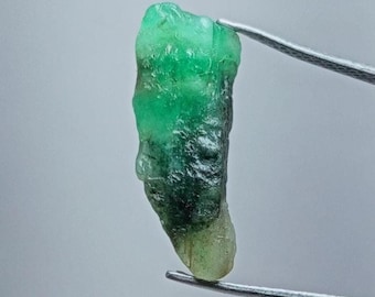 Lot émeraude Brute Naturelle - 10 Bâtons - Non Traitée - Inde - IGI