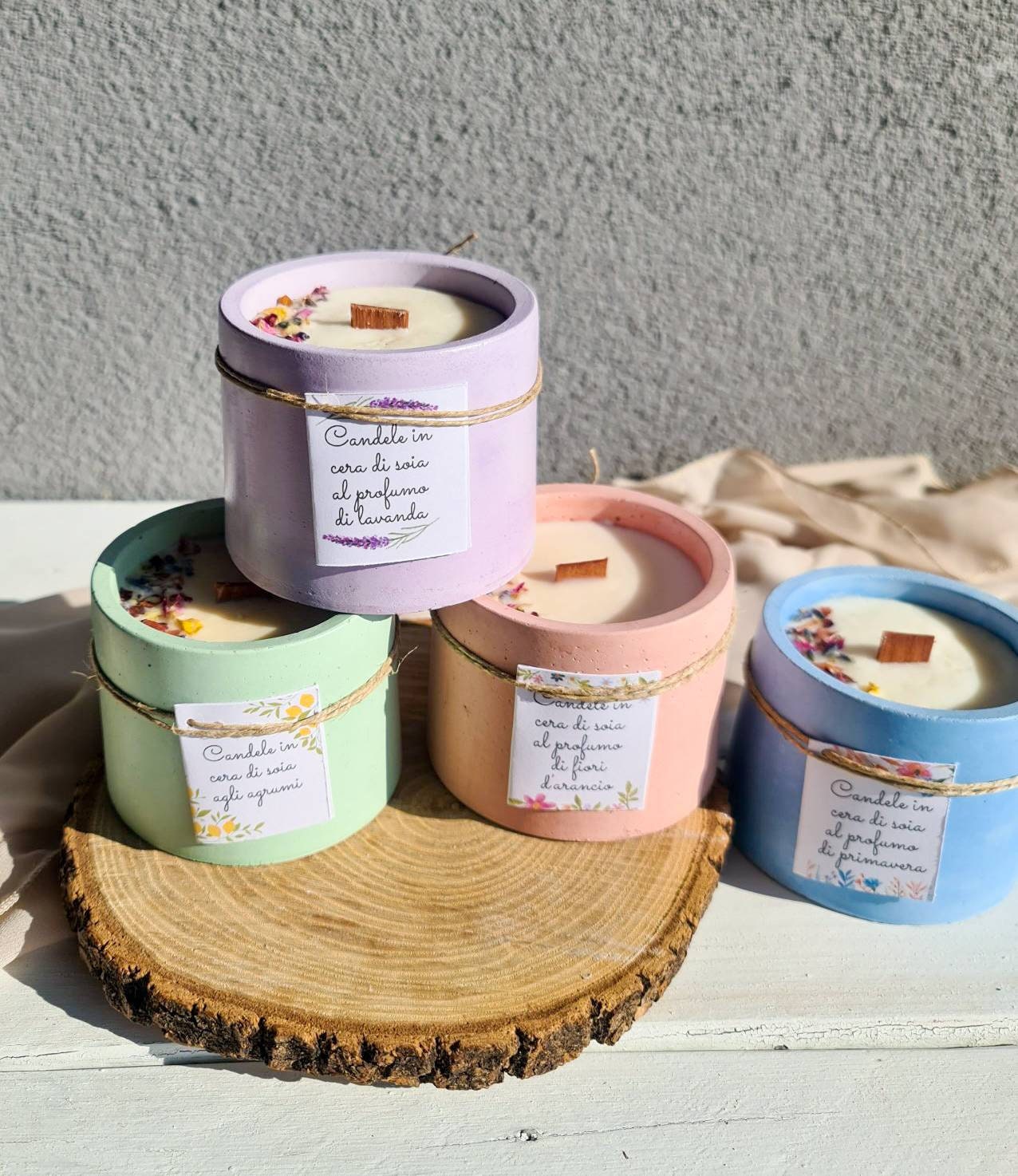 Aloha Bay - Candele In Cera Di Cocco Non Profumate: 72 Pezzi Bianchi, Durata 5 Ore, Stoppini In Cotone - 2