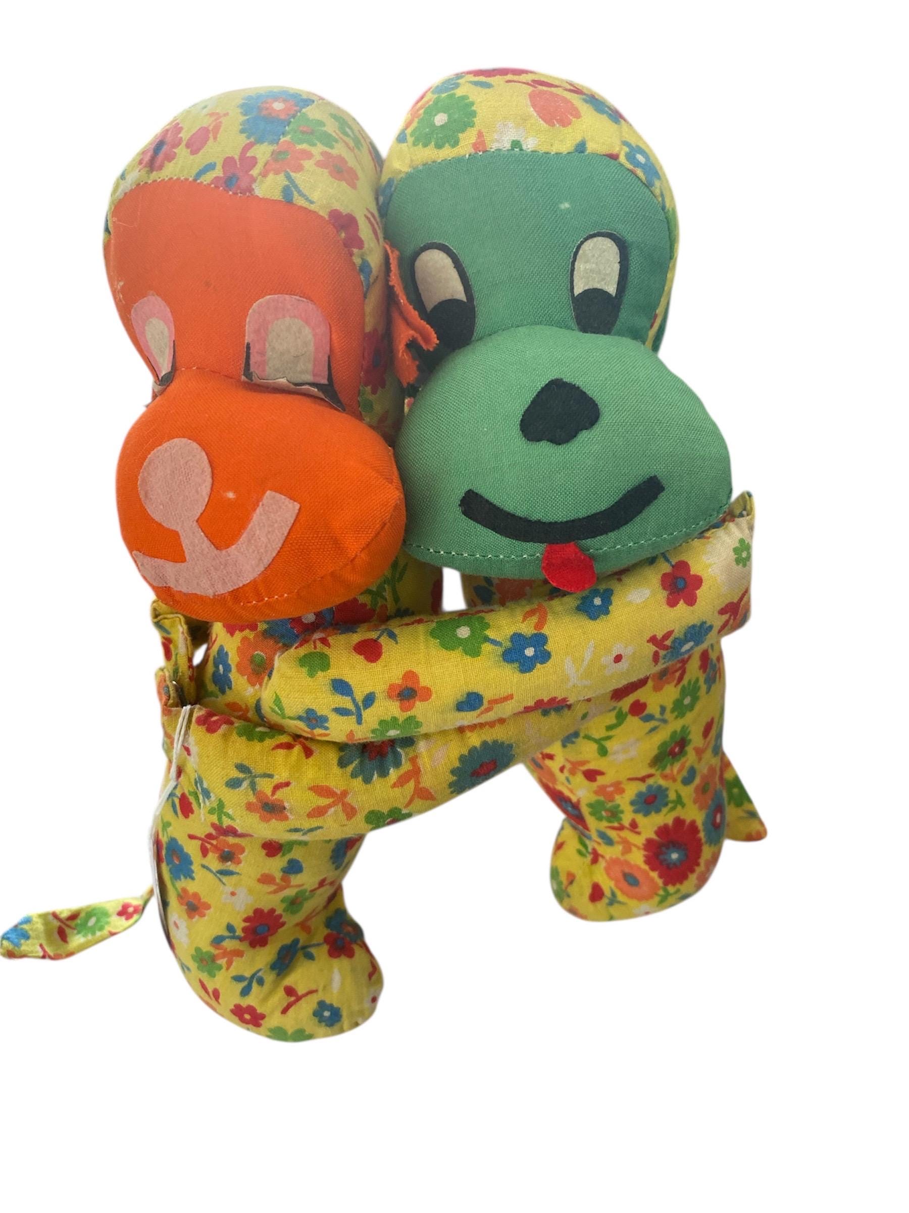 70s stuffed monkey - Etsy 日本