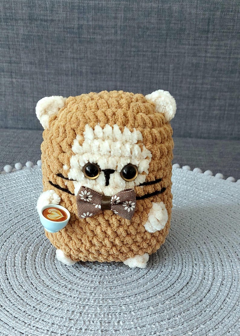 Katze für Kaffeeliebhaber Katzec4