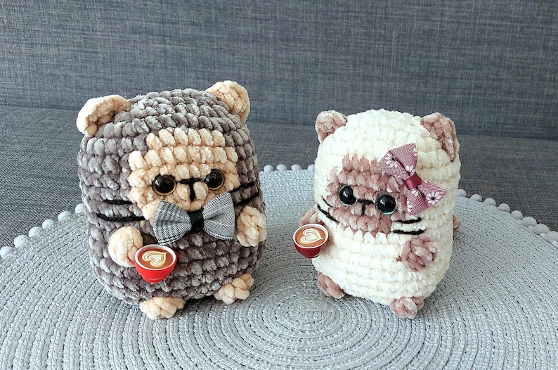Katze für Kaffeeliebhaber Katzenpaar 1