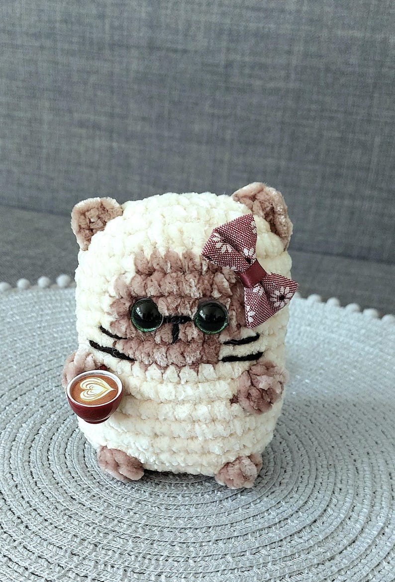 Katze für Kaffeeliebhaber Katze 5