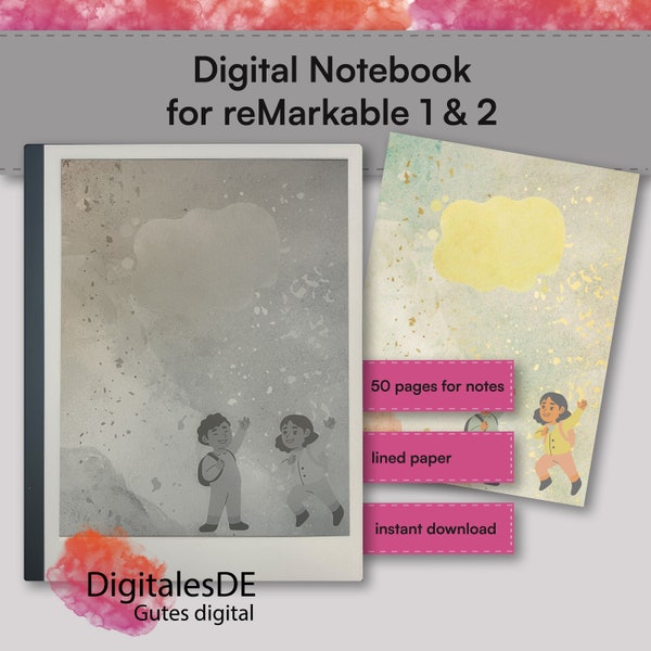 Digital Notebook for reMarkable 1 & reMarkable 2