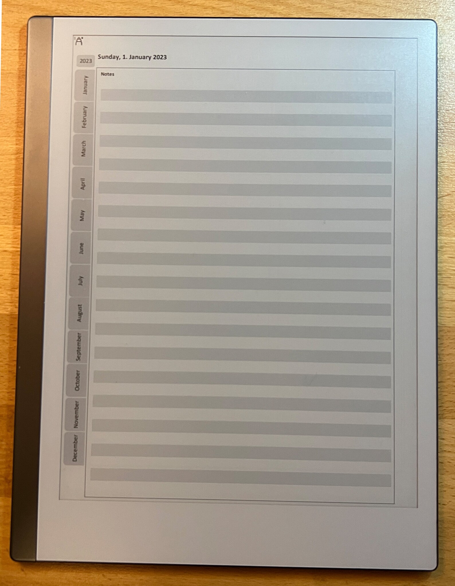 Digital Planner 2023 for Remarkable 1 & Remarkable 2 Daily Etsy