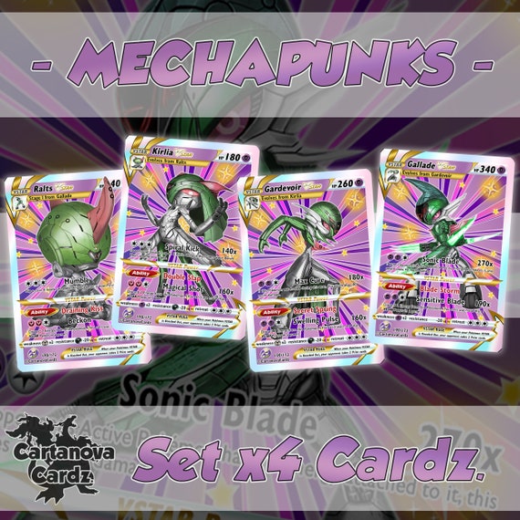 Gardevoir EX HOLOGRAPHIC Custom Made Pokemon Cards 