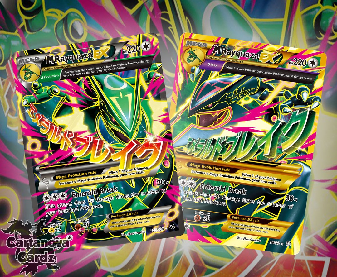 Fakespot  Pokemon Mega Shiny Rayquaza Ex Colle Fake Review