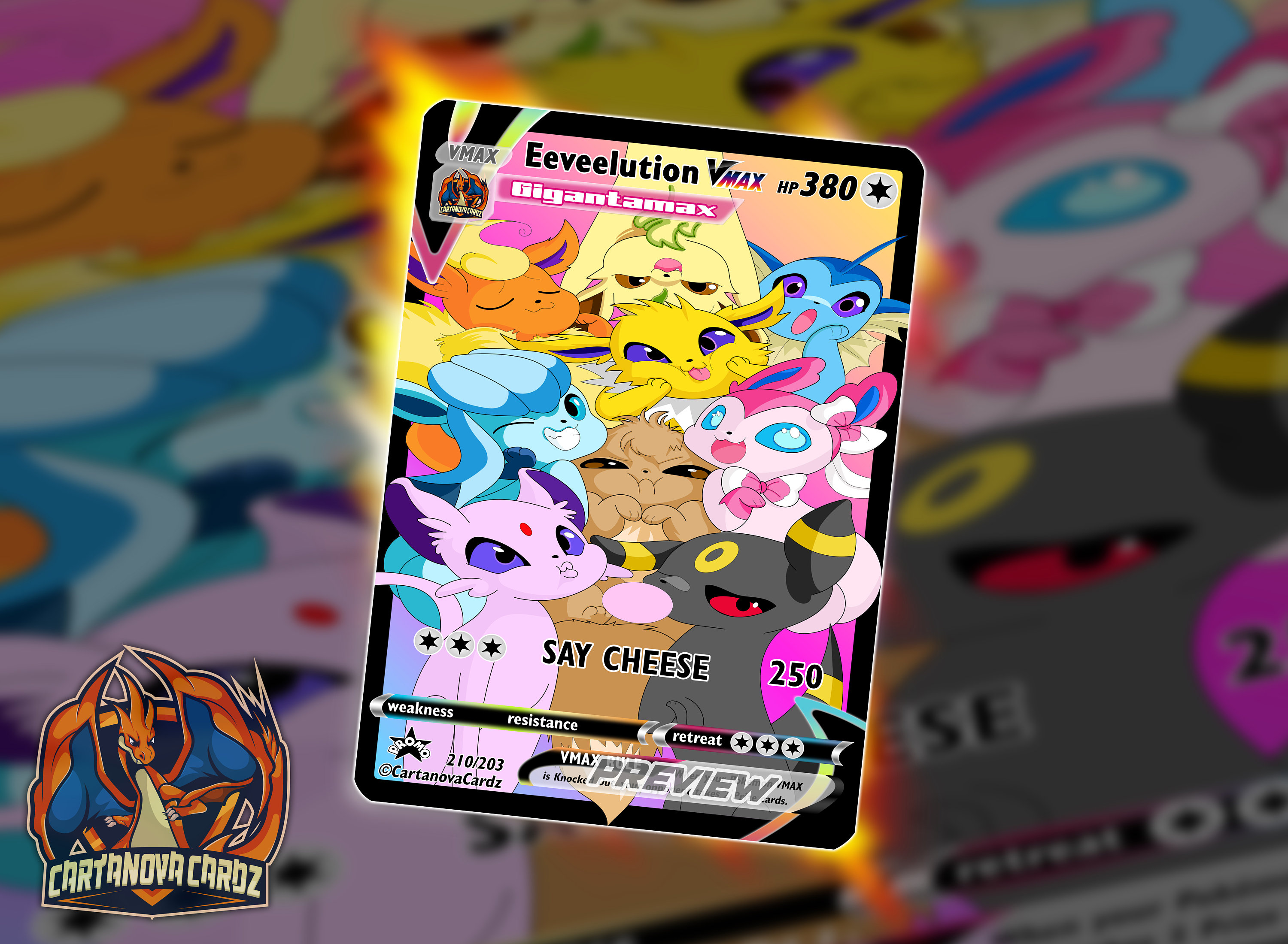 Eevee Heroes Eeveelution Kaart Gym Box Art Style Klassieke -  Finland