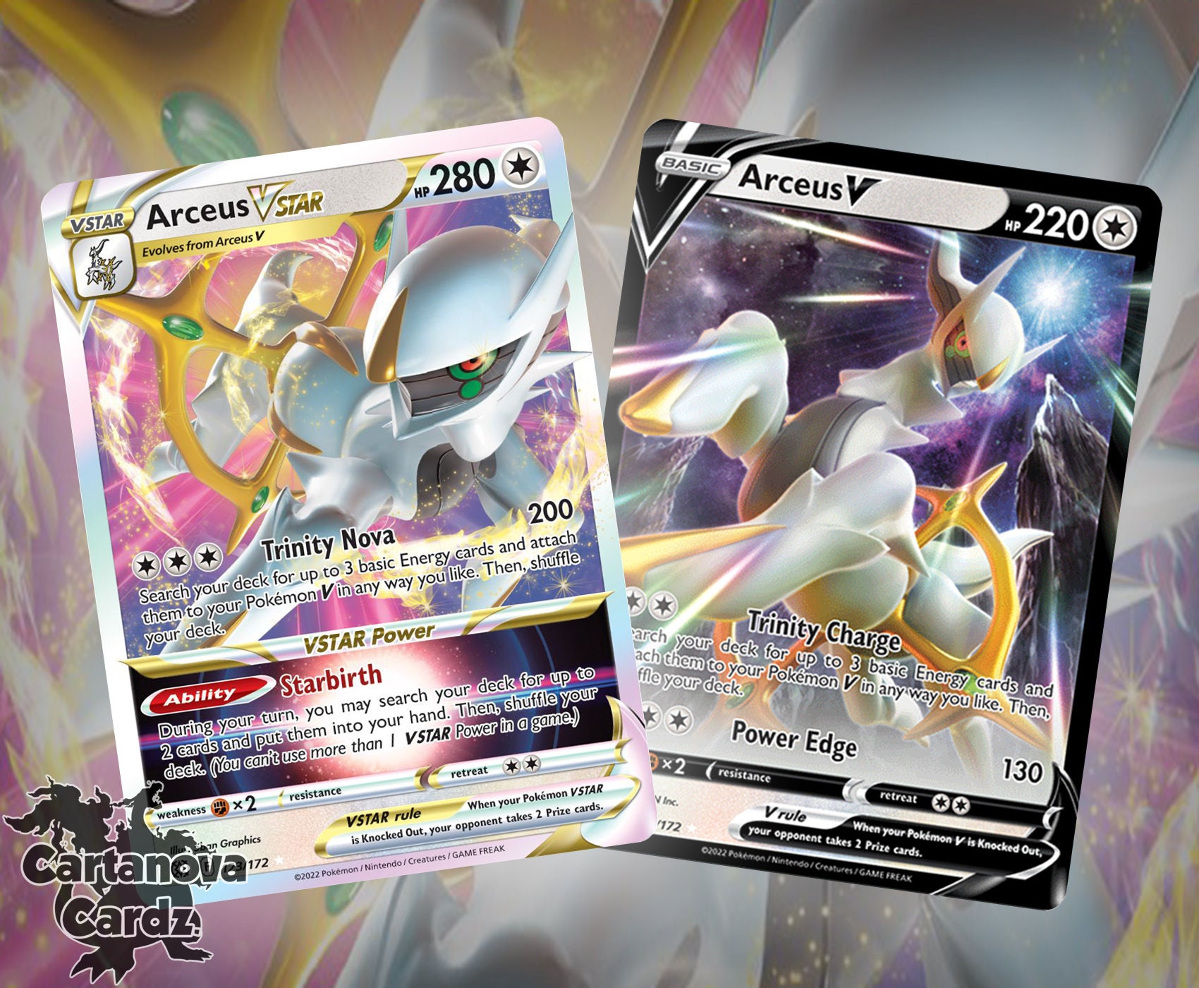 Arceus VSTAR looks similar to the Arceus lvl. X from Platinum Arceus :  r/PokemonTCG