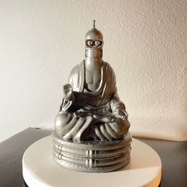 Bender Buddha Statue - Futurama Fan Art