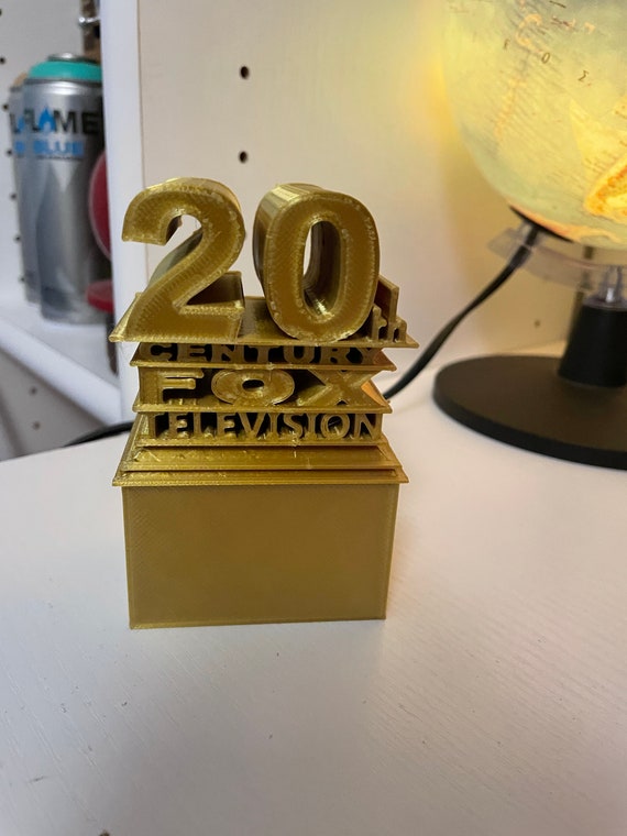 20th Century Fox Logos Puzzle | Movie Style Sign | 3D Printed Custom Gift