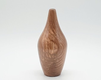 Striking giant bud vase hand-turned Walnut