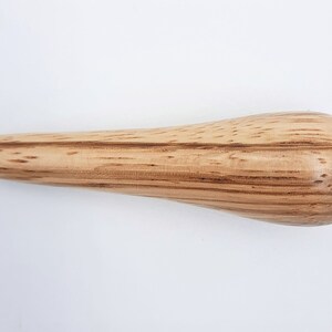Hand-turned wooden light pull in selection of hardwoods image 10