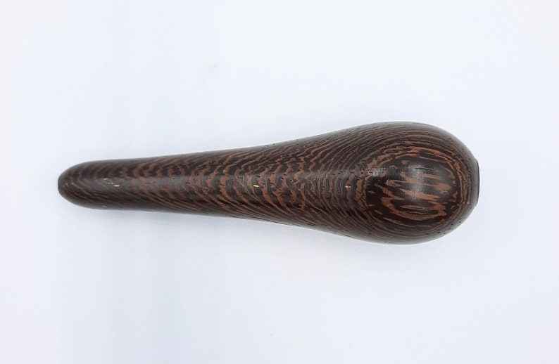 Hand-turned wooden light pull in selection of hardwoods image 7