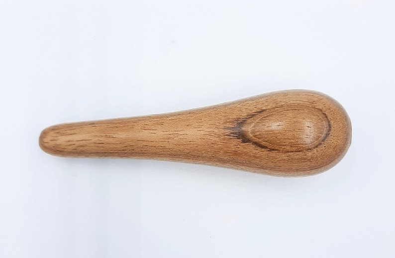 Hand-turned wooden light pull in selection of hardwoods image 6