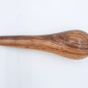 Hand-turned wooden light pull in selection of hardwoods image 8