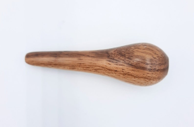 Hand-turned wooden light pull in selection of hardwoods image 8
