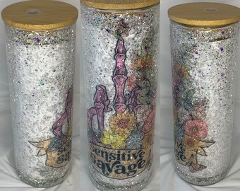 Sensitive Savage 20 oz glasmugg