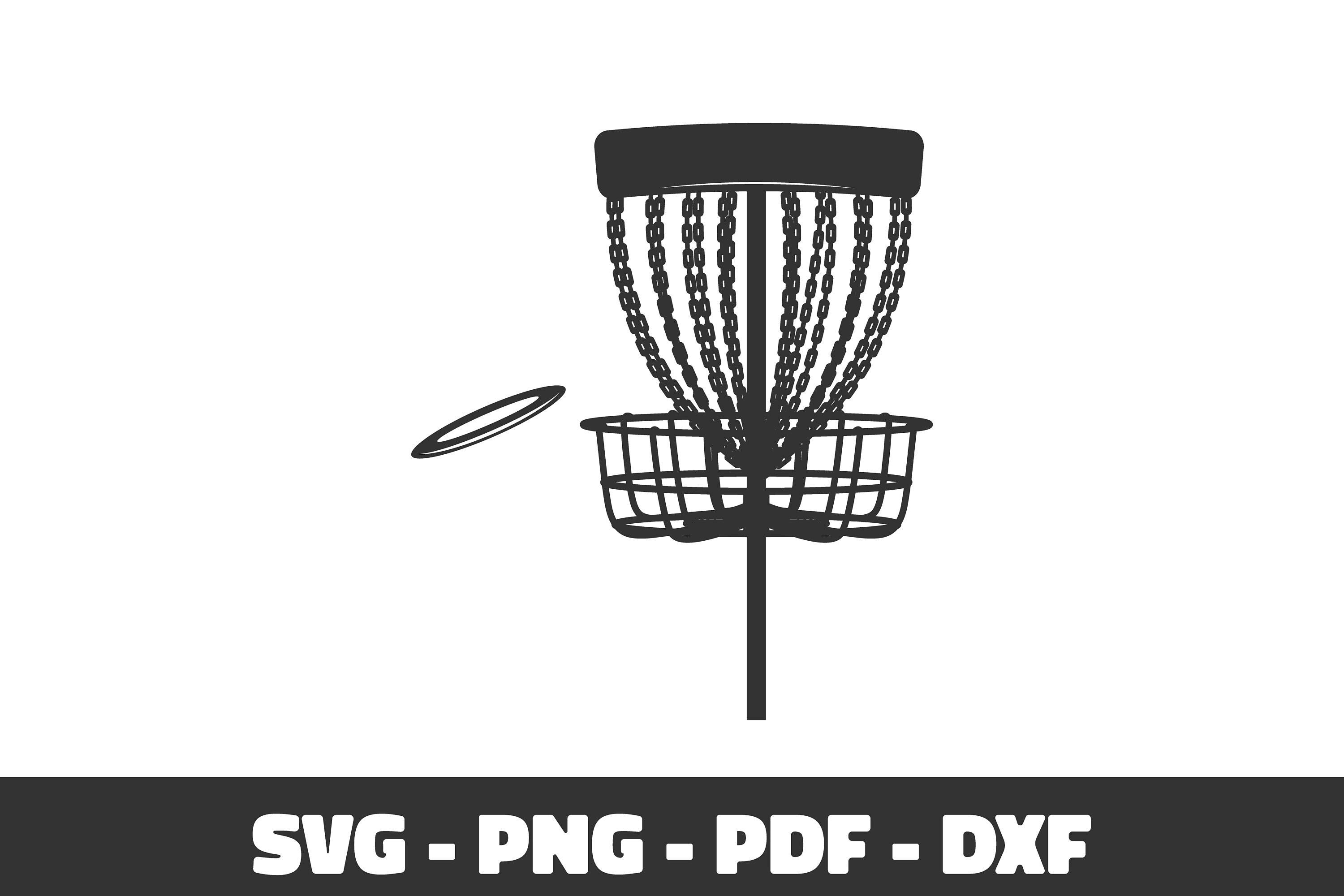 Disk Golf SVG, Frisbee SVG, Disk Golf PNG, Disk Gold Basket Svg ...