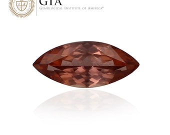 Natürlicher Axinit 4.07 Karat mit GIA-Gutachten