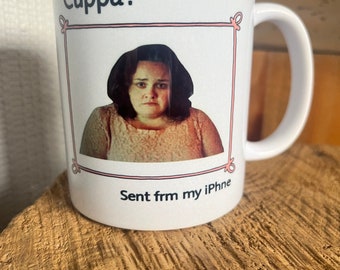 Baby reindeer mug ! Martha cuppa sent from iphne Netflix gift present