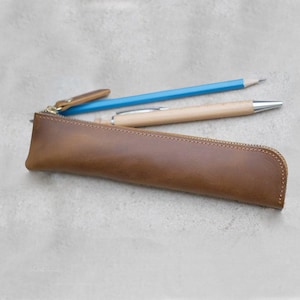 Regalo personalizzato, astuccio in pelle, portachiavi, astuccio per cancelleria, astuccio per penne, mini organizer, regalo per donna, bambino, uomo