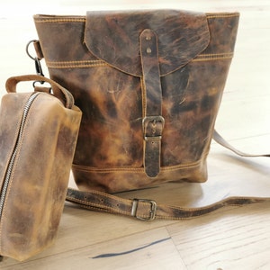 Shopper en peau de vache, sac à provisions en cuir avec sac cosmétique, sac à bandoulière pour femme, sac fourre-tout en cuir