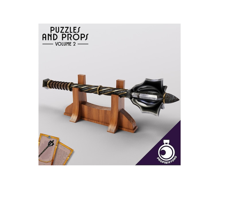 Mace of Terror by Props and Beyond Etsy